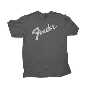 NWOT never worn, unisex gray ‘Fender’ graphic t-shirt. Size: Medium